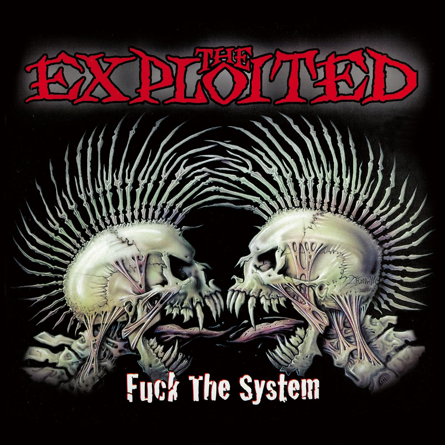 Fuck The System (Clear Red Black Splatter) [VINYL]