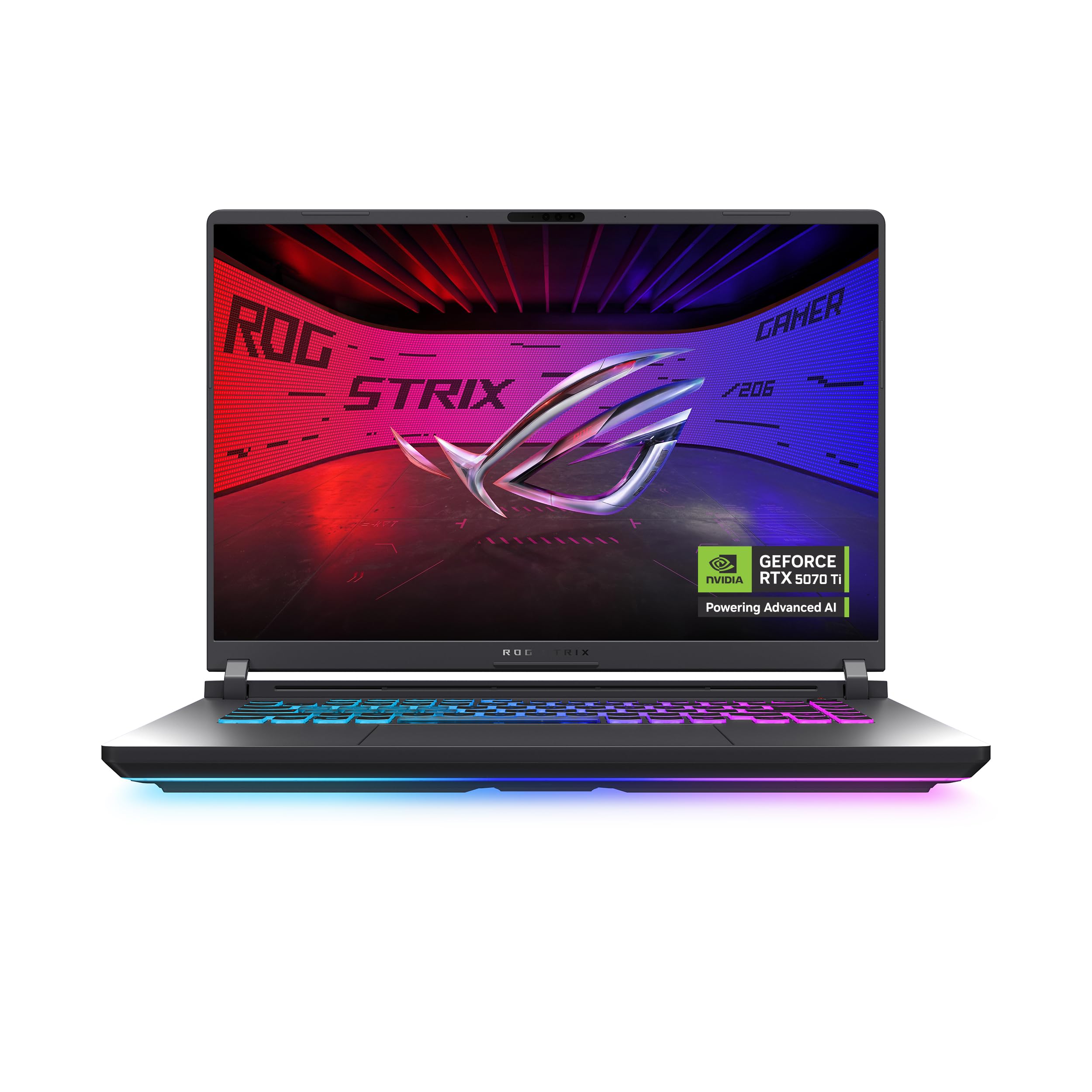 ASUS ROG Strix G16 (2025) G615 Gaming Laptop | NVIDIA RTX 5070Ti 12GB | Intel Core Ultra 7 255HX | 32GB RAM | 1TB SSD | 16