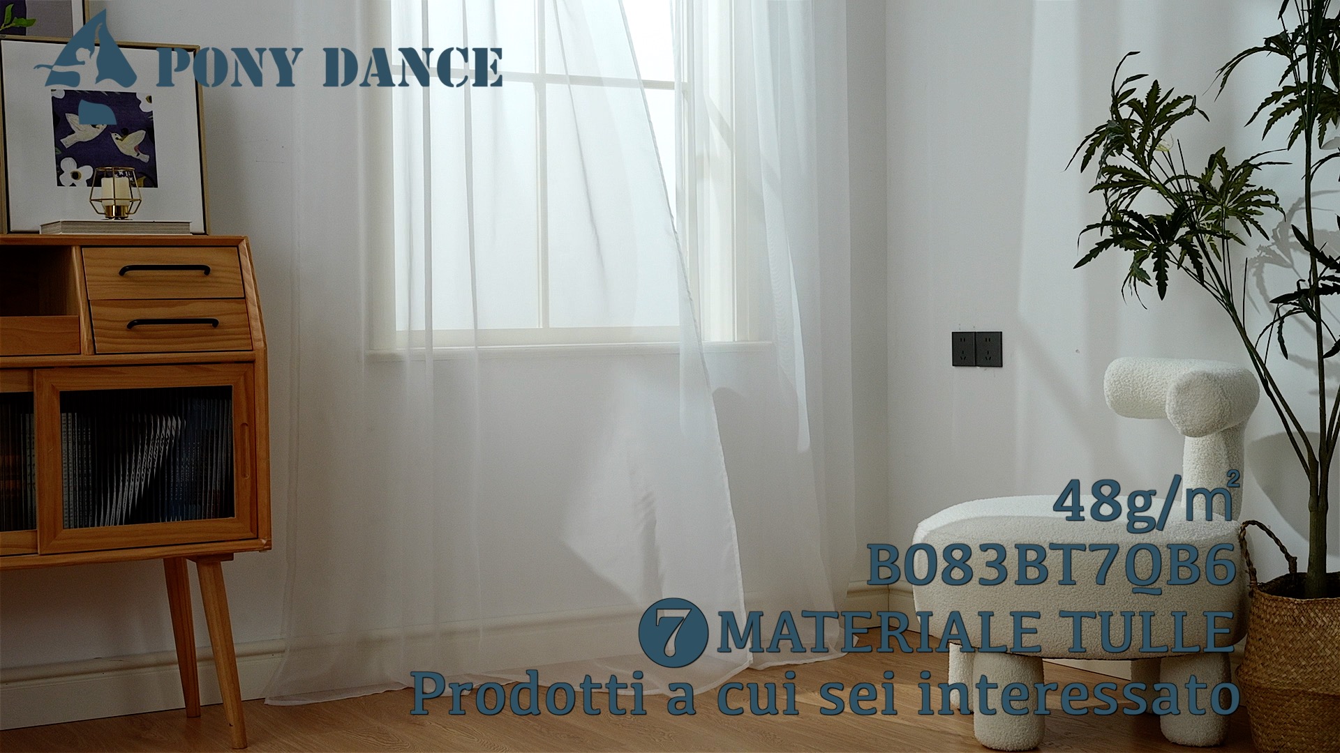 Tende Da Sole Per Esterno 2 Pezzi 137x213 Cm - Trasparenti, Idrorepellenti, Con Anelli, Per Balcone - Foto 9