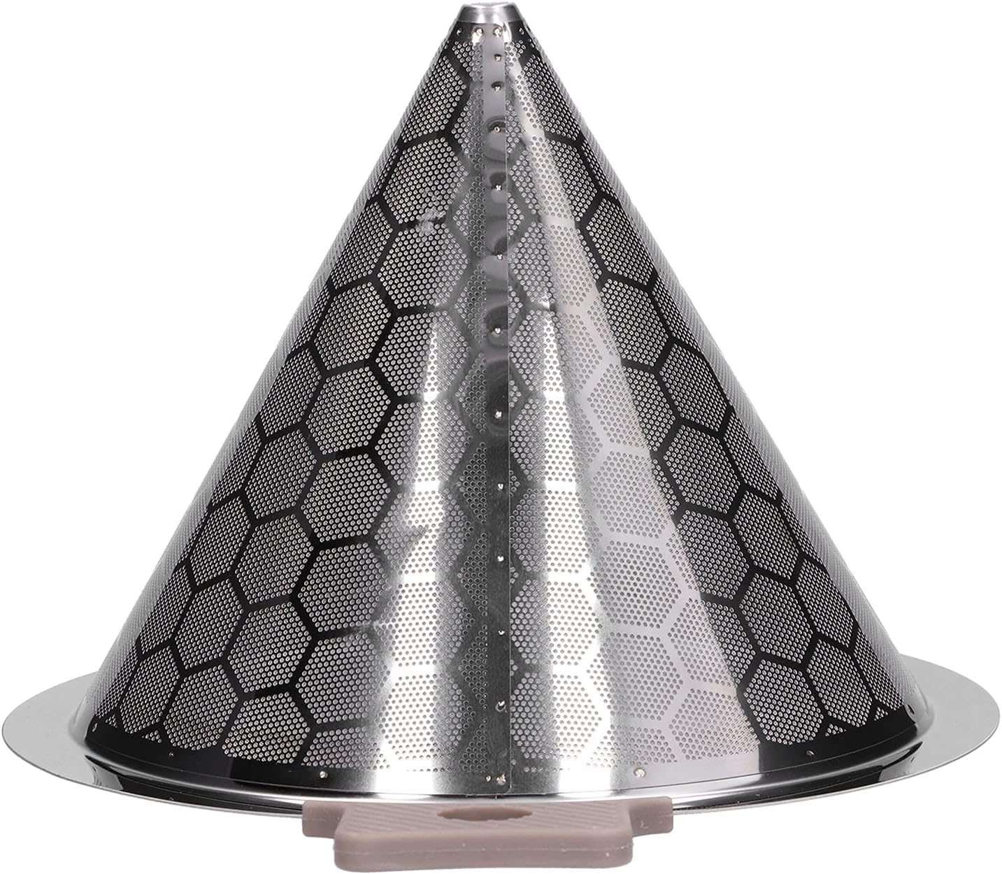 Cone Shaped Stainless Steel Small Strainer for Coffee Tea Leaves Milk Tea, Efficiently Filter Coffee, for Household Daily Use