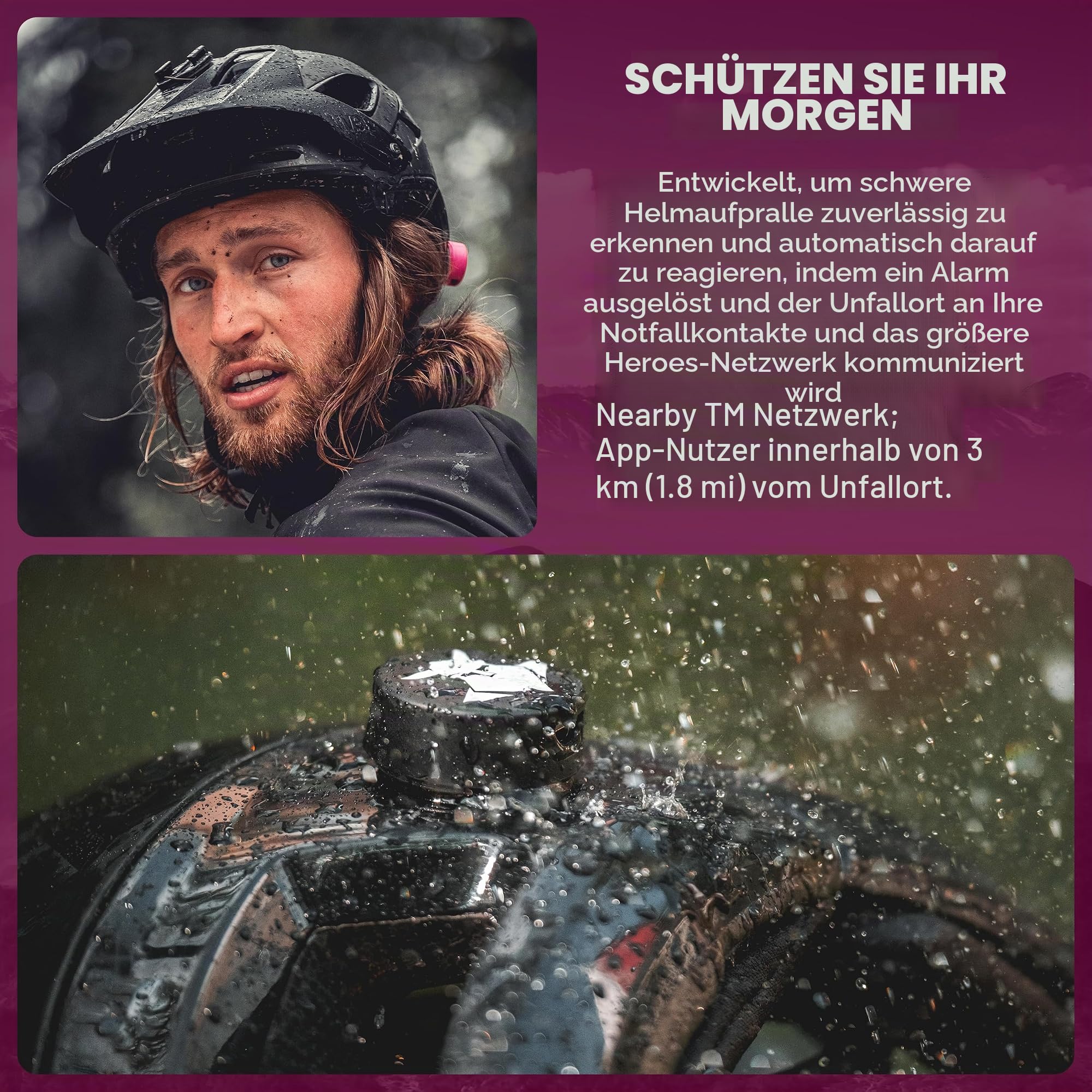 TOCSEN Fallsensor, Schwarz, Einheitsgröße