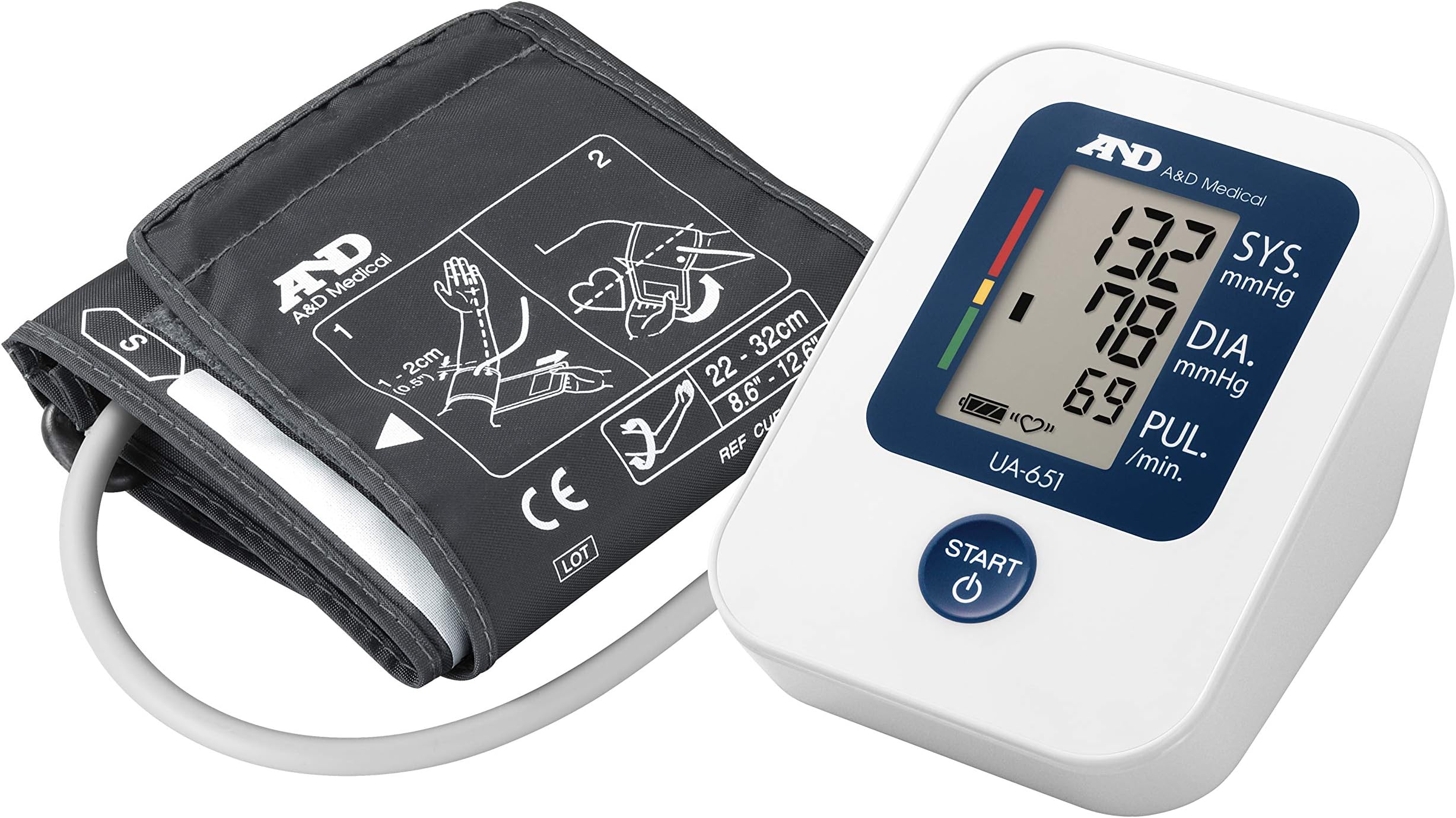 AND UA-651 Digital Blood Pressure Monitor | Best BP Machine for Home Use | Accurate BP Check Machine | Automatic Blood Pressure Monitoring Device (Clinically validated - European Society for Hypertension (ESH)