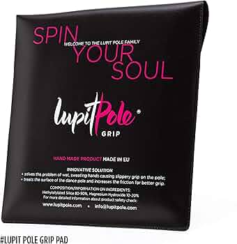 LUPIT POLE Dance Grip Poudre d'adhérence moyenne pour une tenue forte sur la barre de danse.