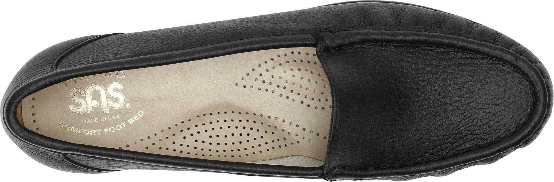 SAS Damski, Simplify Loafer, Czarny, 42 EU