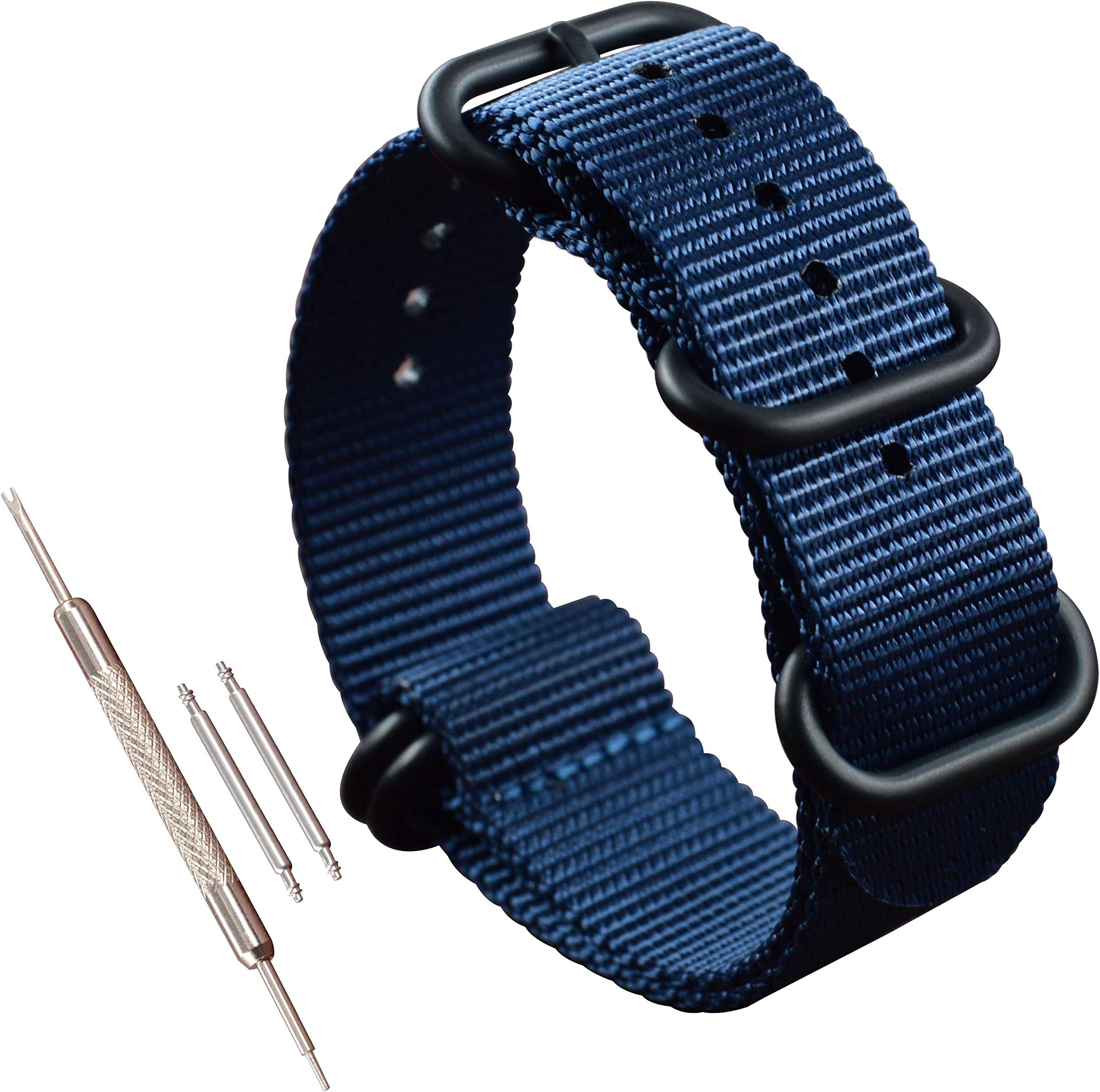Nylon Watch Strap Replacement(18 19 20 21 22 23 24 25 26 28mm)
