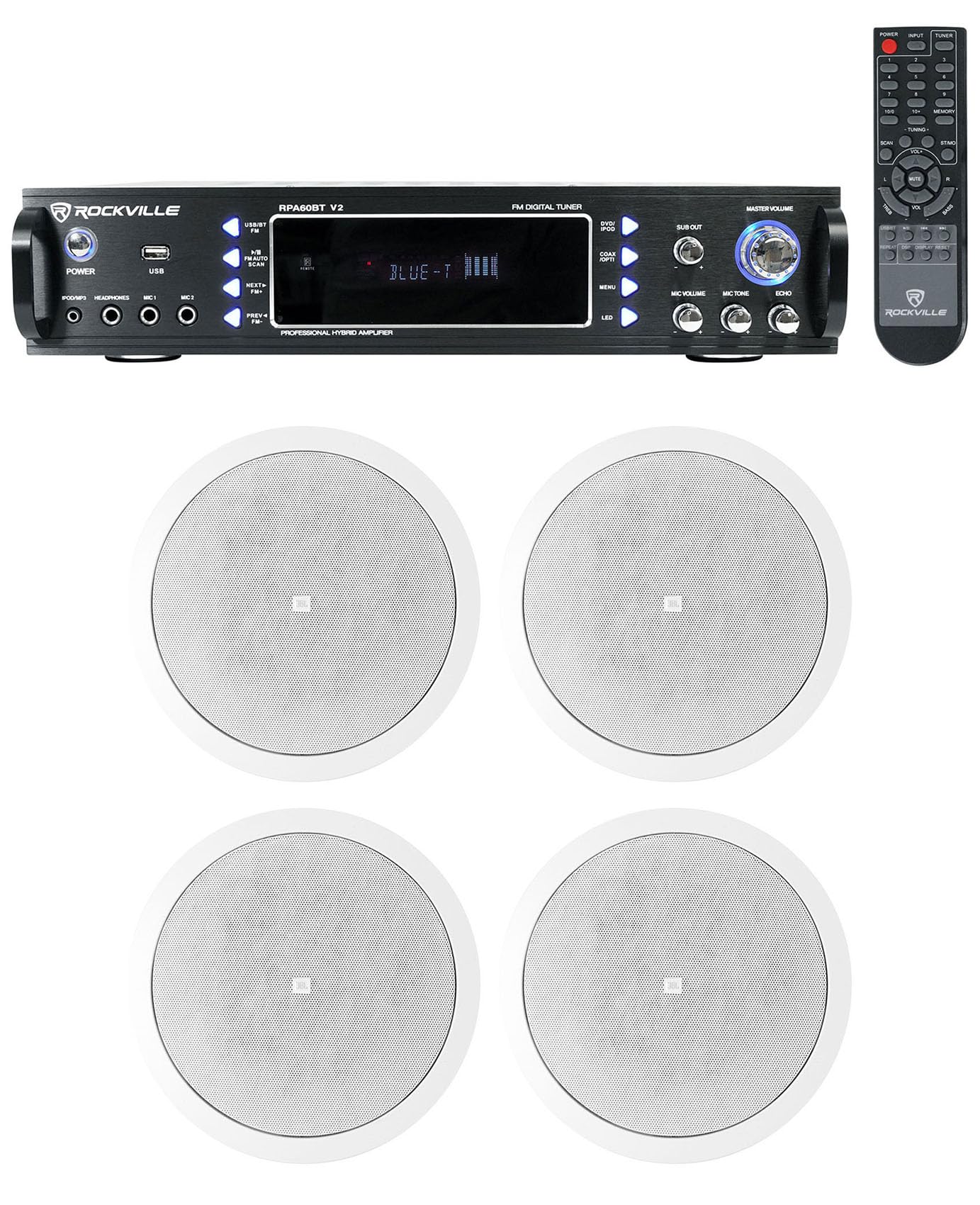 Rockville Audiosavings Bundle: (4) JBL Control 26C 6.5