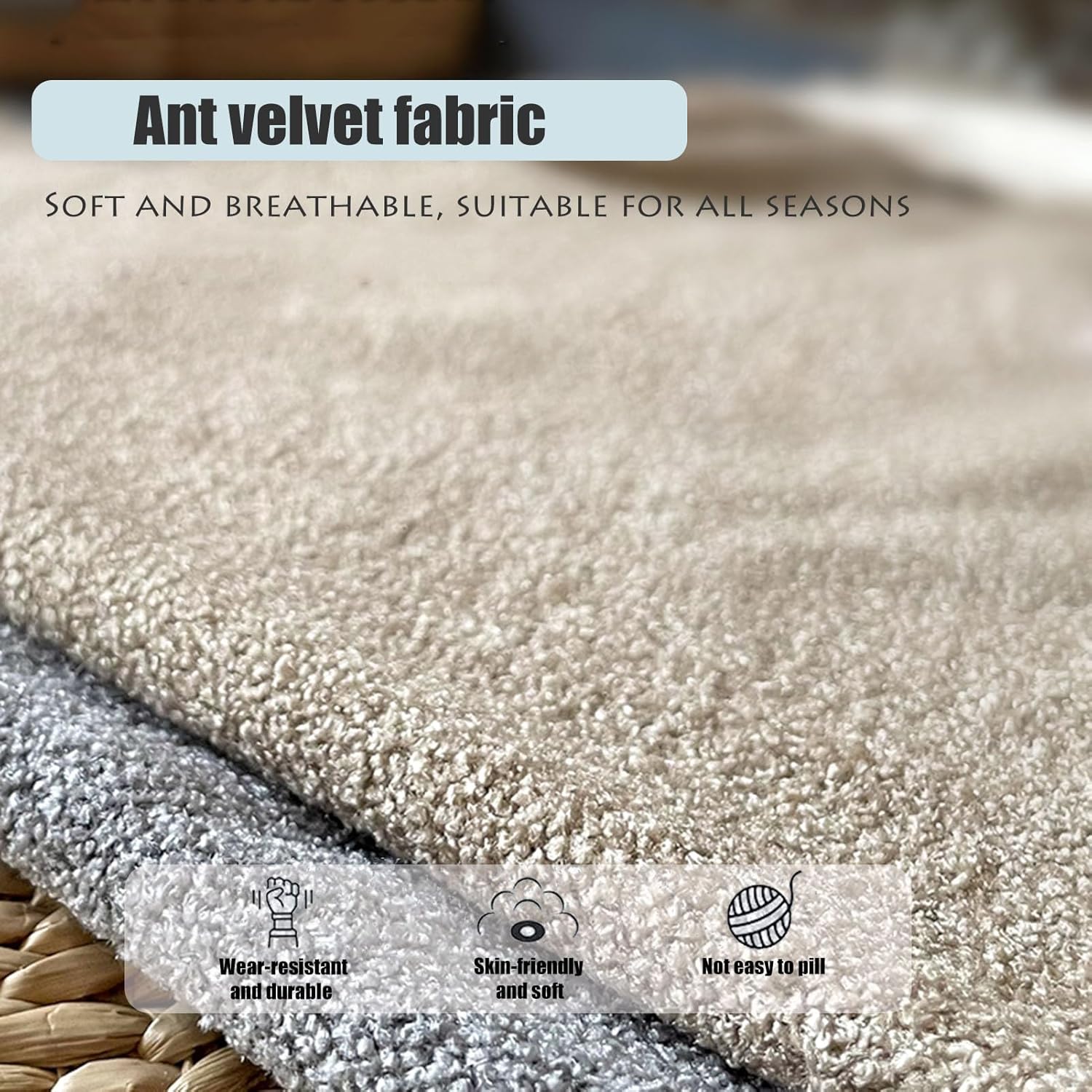 12 Piece Interlocking Foam Mat Tiles - Soft Rectangular Puzzle Area Rug for Home Decor, Comfortable Playmat Flooring (30x60x1cm, Black & White)