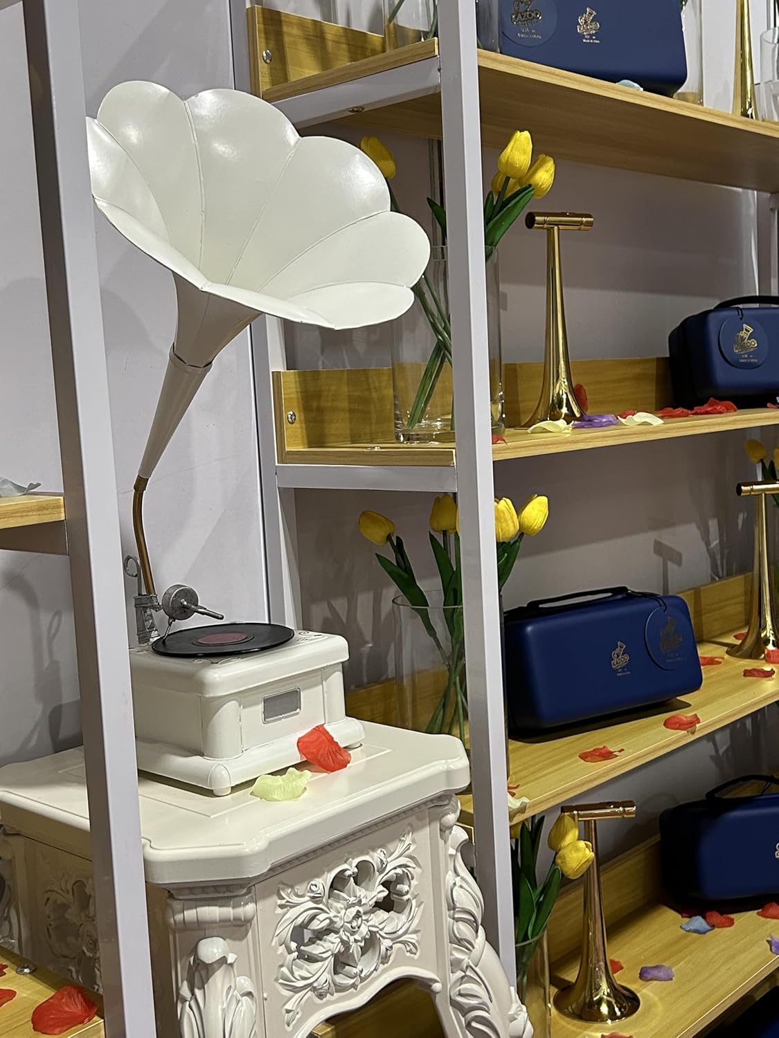 Kazoo Master USA professional metal Kazoo with case gold color