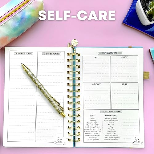 Miniatura 5 de Planificador semanal Life & Apples, planificador de objetivos para la productividad, gestión del tiempo y enfoque, organizador de tareas, diario de