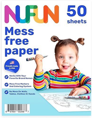 NuFun Activities - Papel para colorear, regalo para niños pequeños y niños