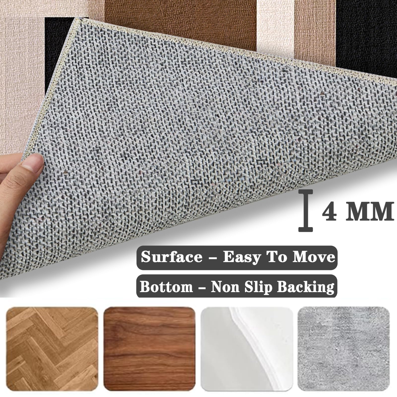 Tapis Protection Sol Chaise Bureau, Tapis de Chaise Gaming, Tapis Antidérapant Sous Chaise de Bureau, Tapis de Chaise de Bureau pour Ordinateur, Tapis Protège-Sol pour Chaise Gaming 120 x 150 cm