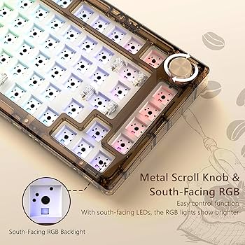 Amazon.co.jp: Womier G75 75% キーボードキット ホットスワップ