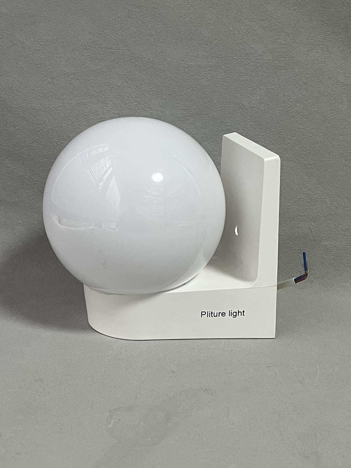 Pliture Light LED Lamps - Modern Interior 12W 5000K Wall Mounted Light Fixtures, Glass Wall Lights for Stairway
