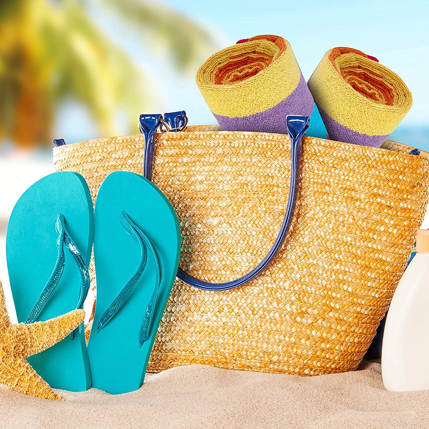 Sweet Needle Asciugamani da spiaggia Asciugamani da spiaggia a strisce gialle di qualità Premium Cabana (76x152 cm) - 100% cotone Ringspun, pesante (450 GSM) e altamente assorbente