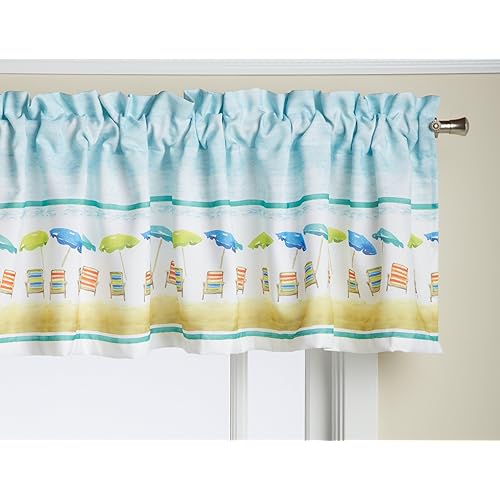 Beach Kitchen Curtains Amazon Com
