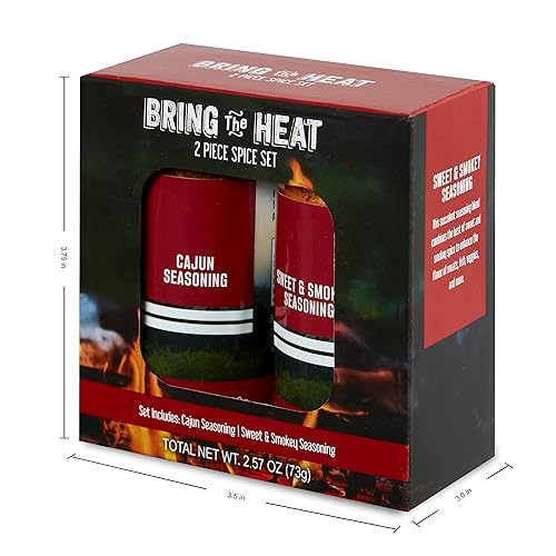 Miniatura 7 de Kamenstein Bring The Heat - Juego de 2 especias para acampar con tapa extraíble