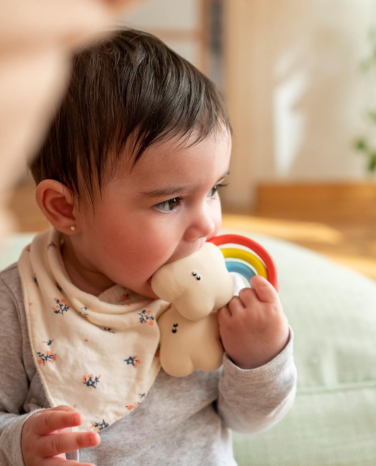 Lanco 8424678907317 Pretty Rainbow; 100% Natural Rubber, White, 200 g