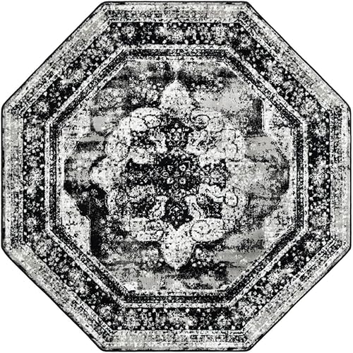 Miniatura 49 de Rugs.com - Alfombra de la colección Monte Carlo, alfombra de 4 x 6 pies de color azul medio perfecta para salas de estar, comedores grandes y