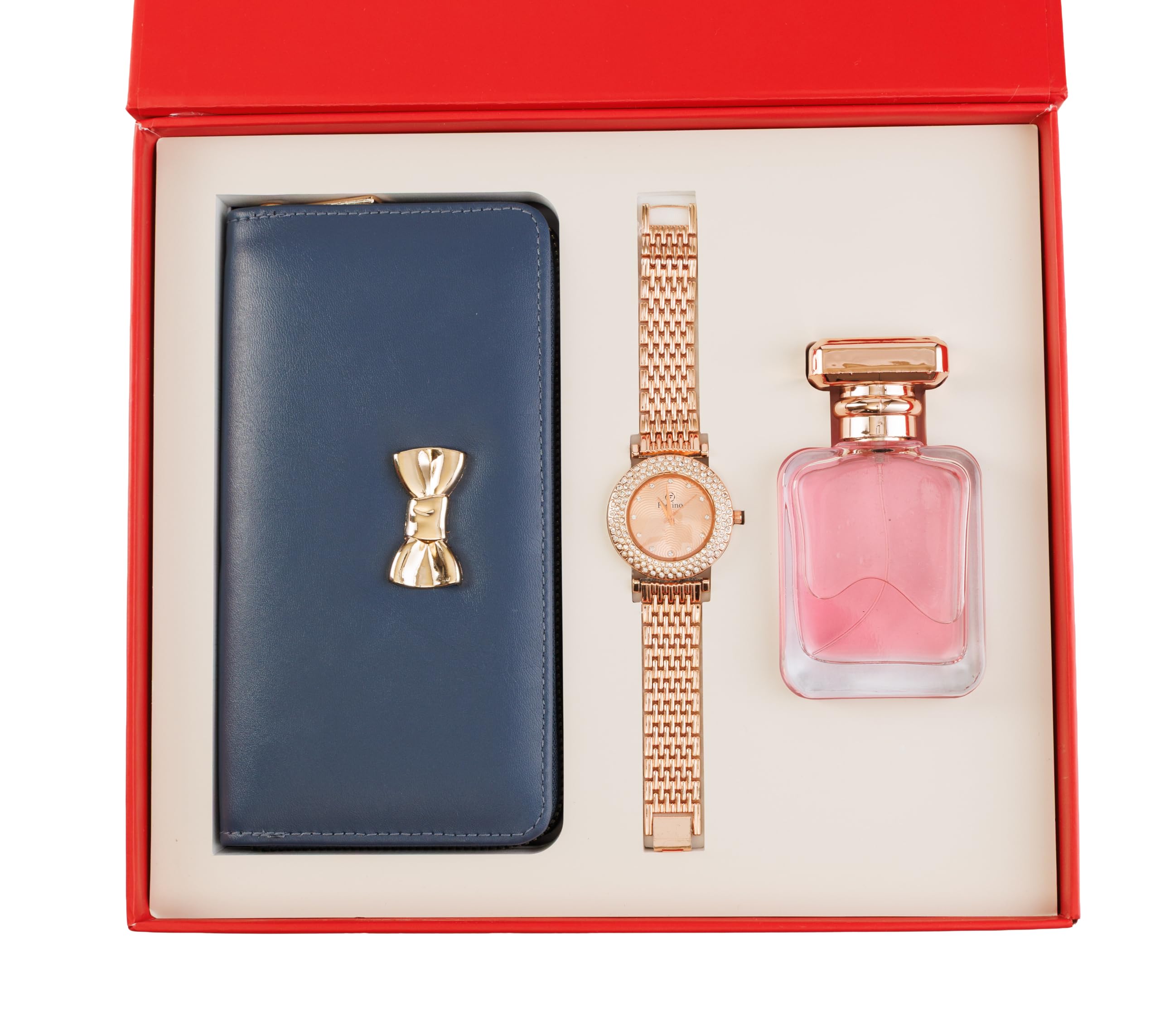 Thy Kalpavruksha Women’s hamper Gift Set Wallet, Watch, Long-Lasting Perfume | gifts for woman | birthday gifts for women | gift for Girlfriend |rakhi gift hamper for sister |rakshabandhan gifts for sister Navy Blue)