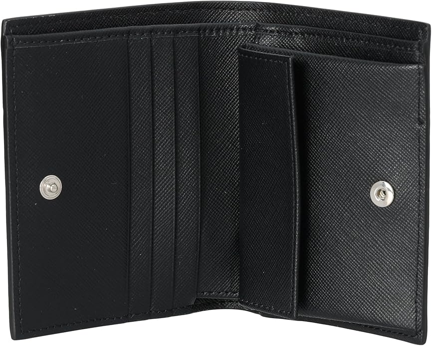 Amazon | [マルニ] 二つ折り財布 PFMI0046U0LV520 メンズ BLACK レザー