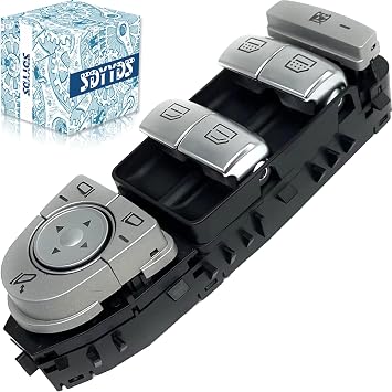 Power Window Control Switch Driver Side Fit for Mercedes-Benz W205 S205 C200 C300 GLC300 C450AMG C43 C43 2059056811/2057200648