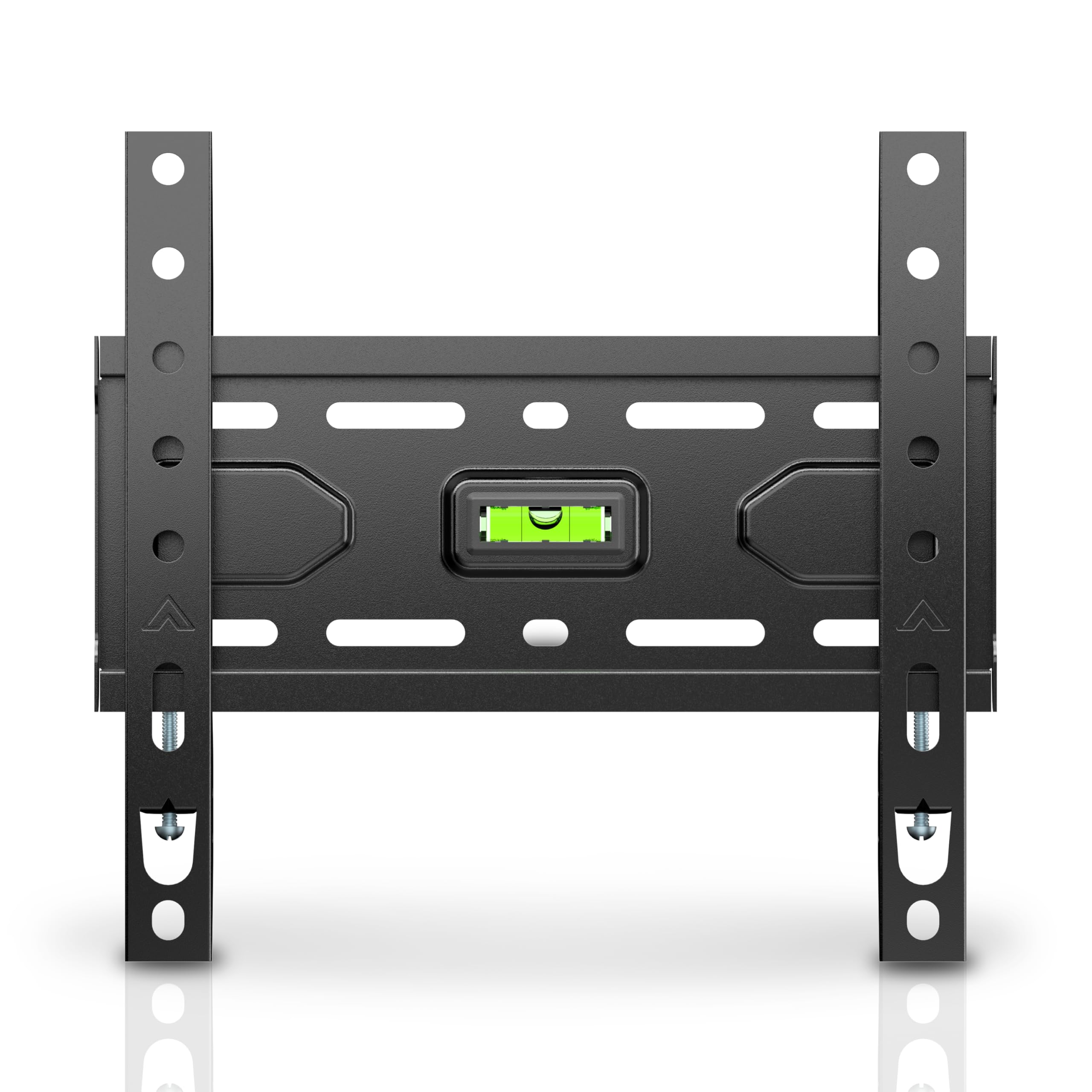 White Mulberry Economy Fixed TV Wall Mount Bracket for 13-43 Inches |45kg|LED/LCD/Smart TV's, Universal VESA Compatible 75x75,200x200 mm MAX Slim Wall Mount Stand