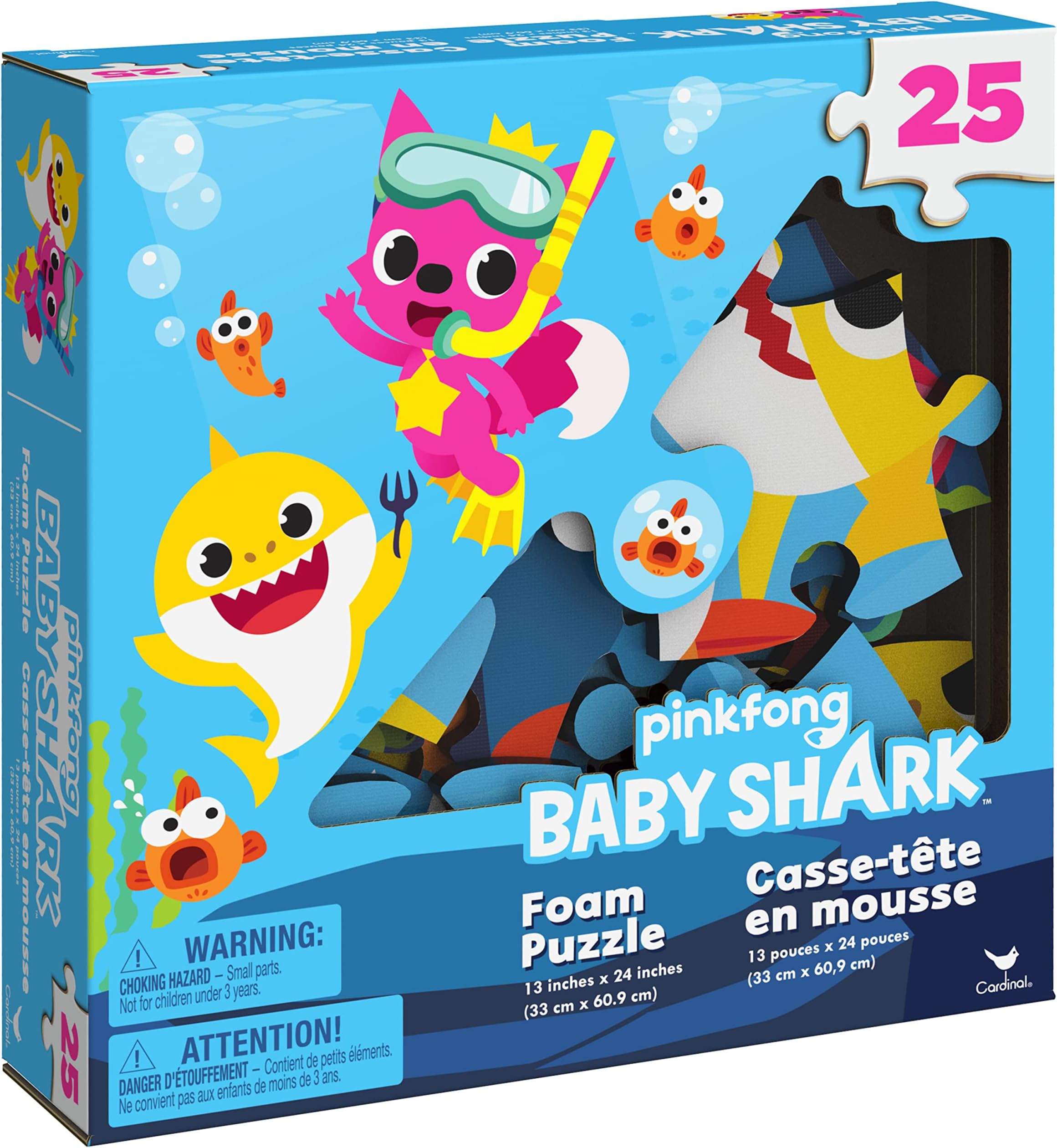 Pinkfong Baby Shark 25-Piece Foam Puzzle