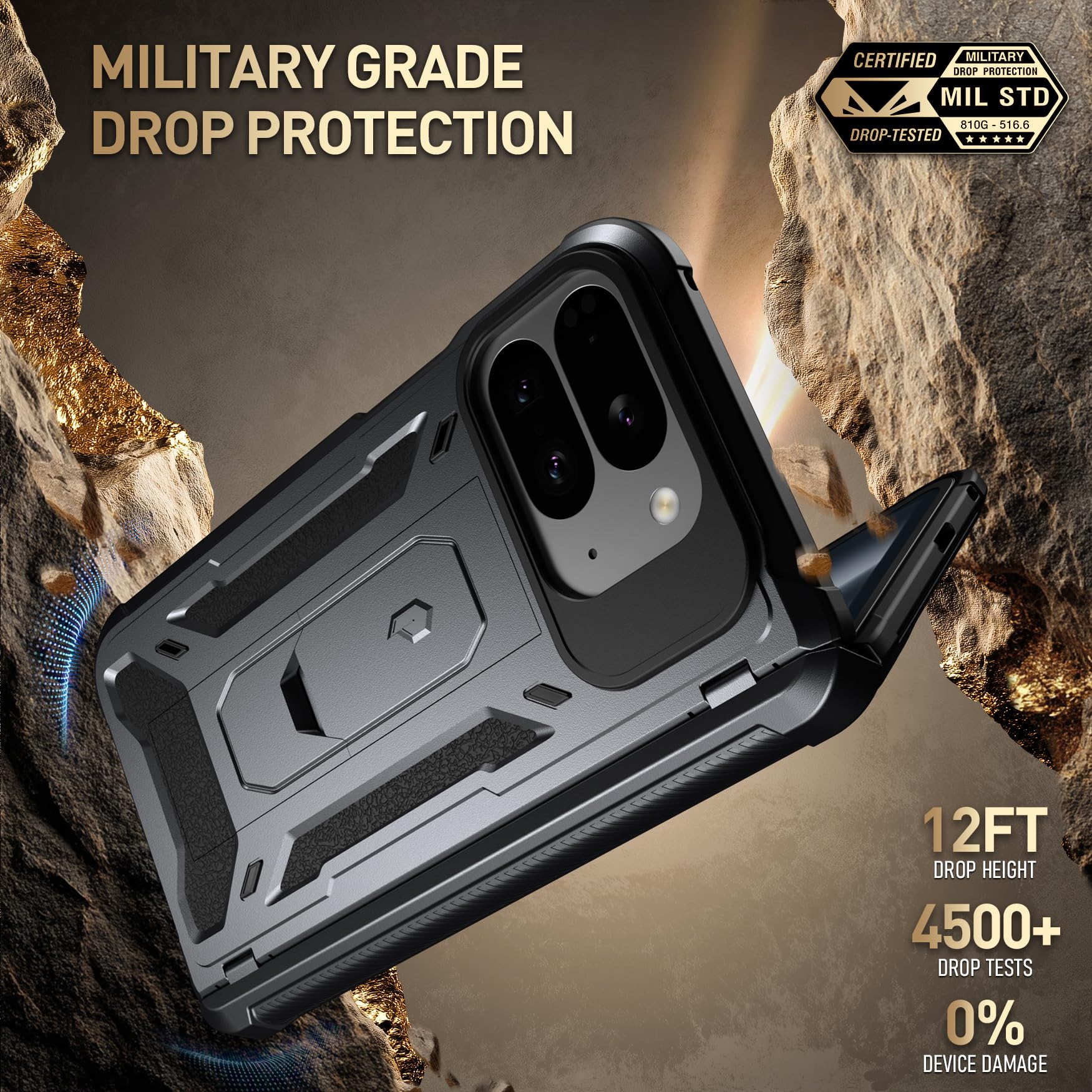 Amazon.co.jp: POETIC Spartan ケース（Google Pixel 10 Pro Fold用