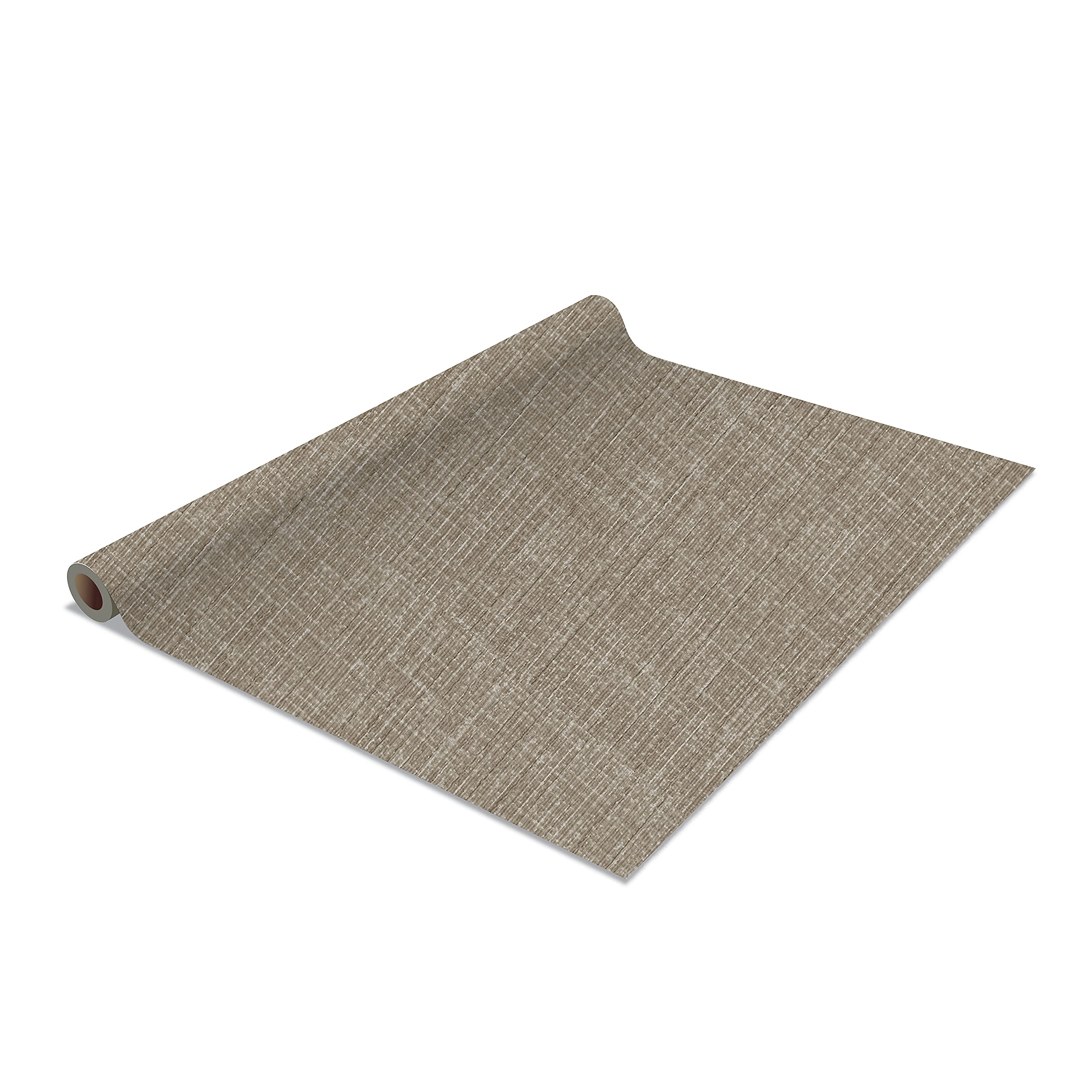 Autocollant étagère aspect lin naturel pour rénover la cuisine