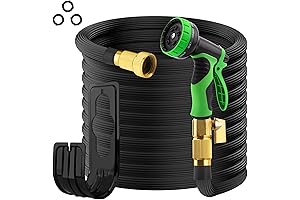 PANNA Expandable Garden Hose 100 ft Flexible Water Hose