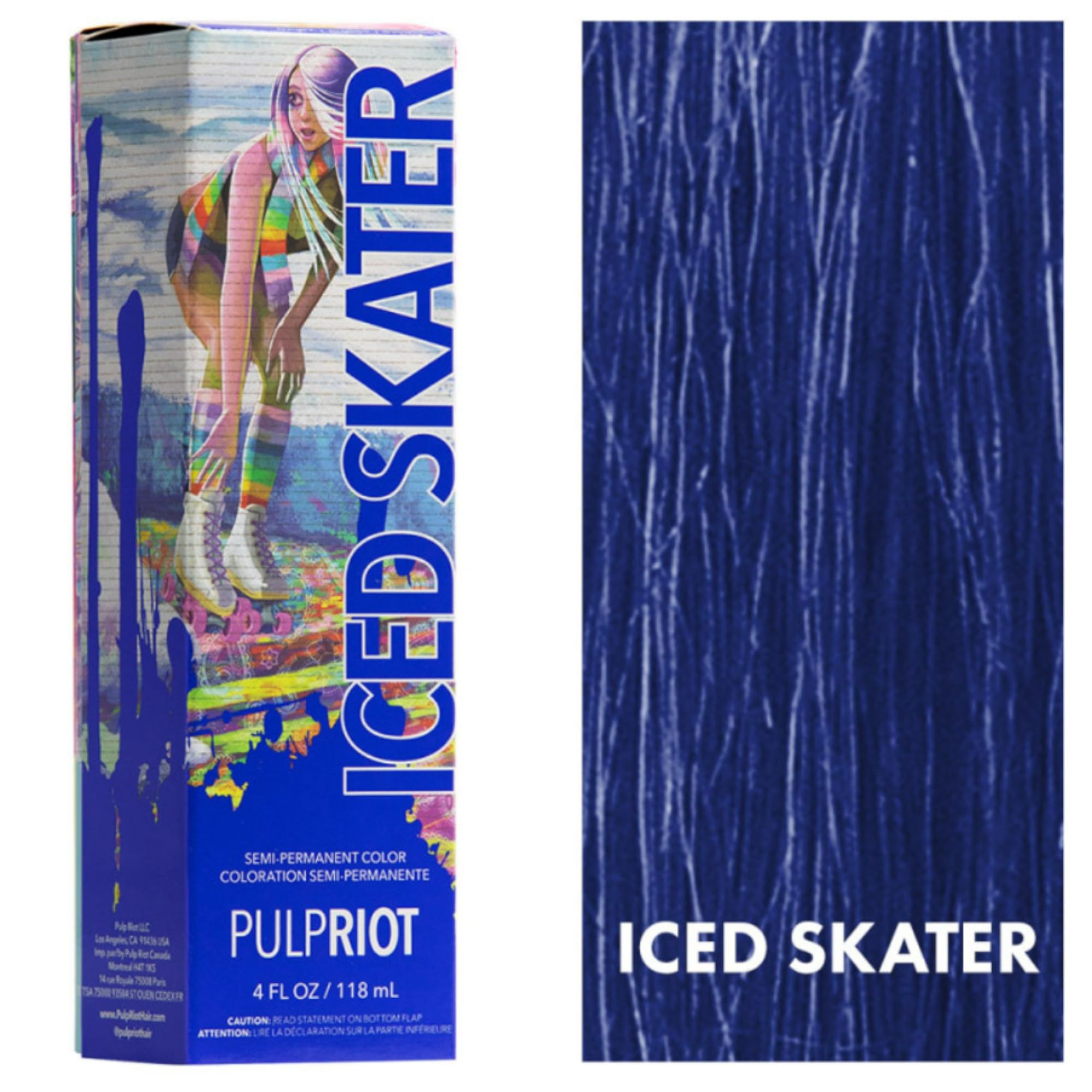 Pulp Riot - Iced Skater Semi-Permanent Color - 4 fl oz