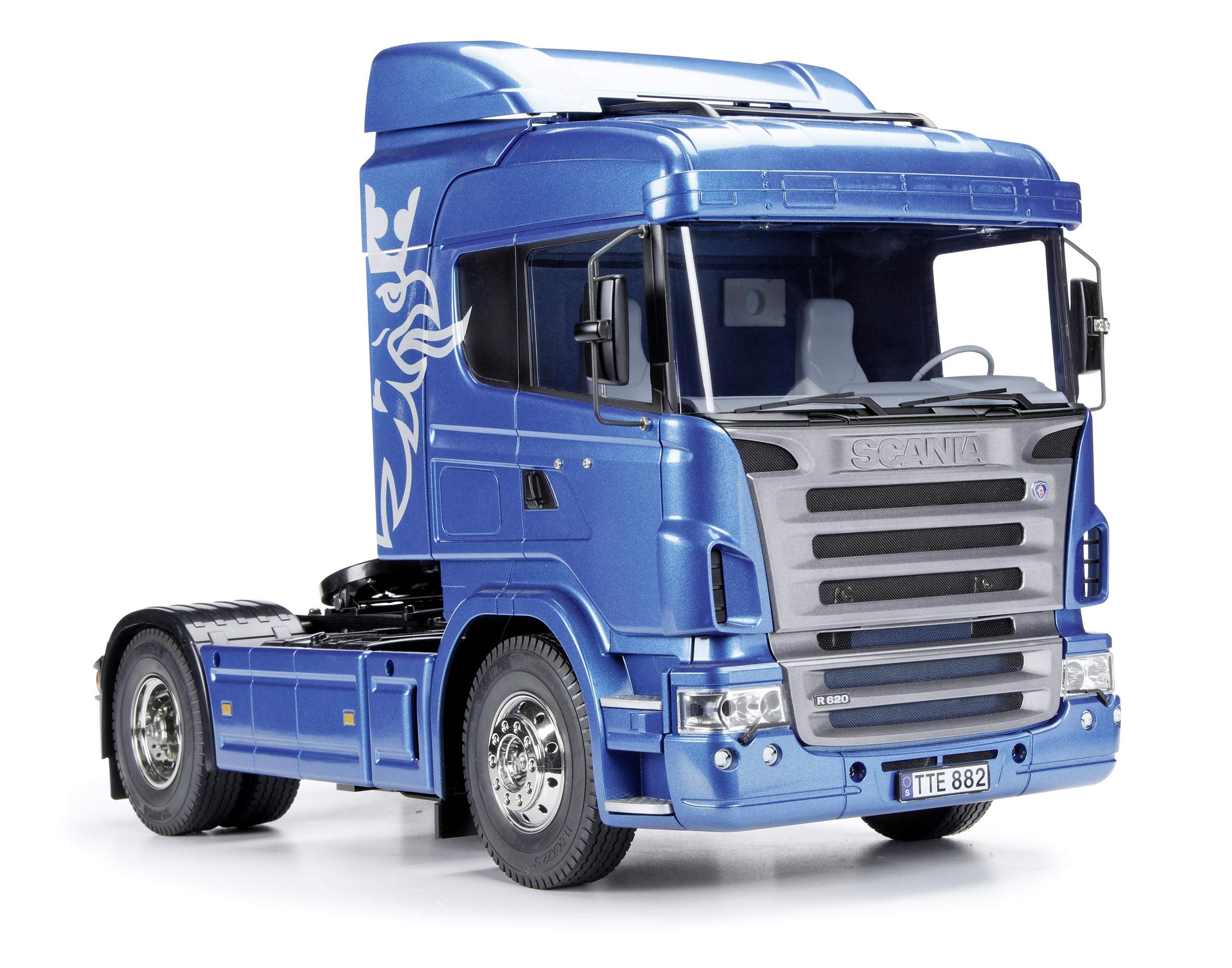 TAMIYA 1:14 RC SCANIA R470 Highline 4x2 BS, Kit di Montaggio, Camion RC, Camion Telecomandato, Giocattoli da Costruzione, Modellismo, Fai da Te