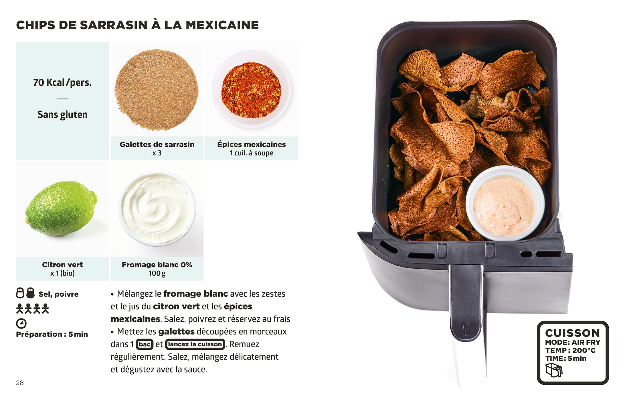 Simplissime NINJA Recettes Light au airfryer