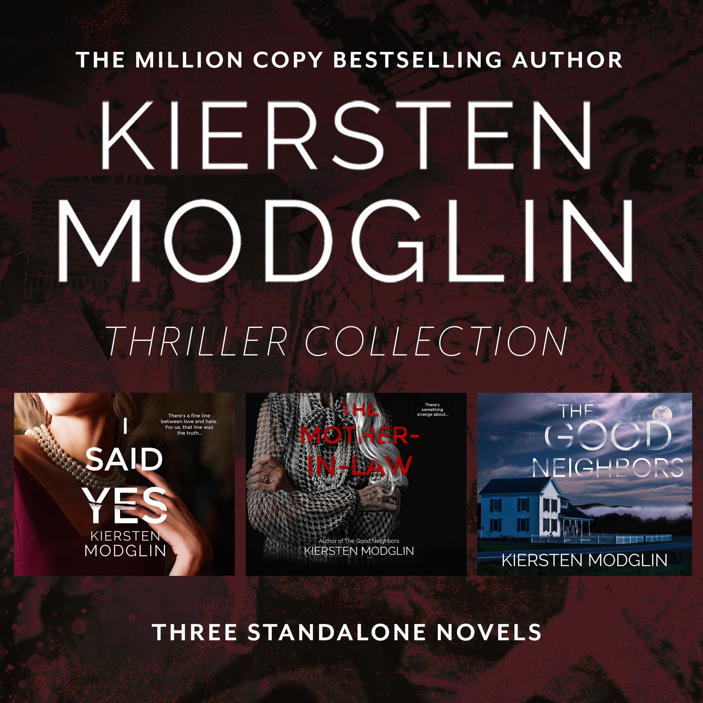 Cover art for Kiersten Modglin Thriller Collection