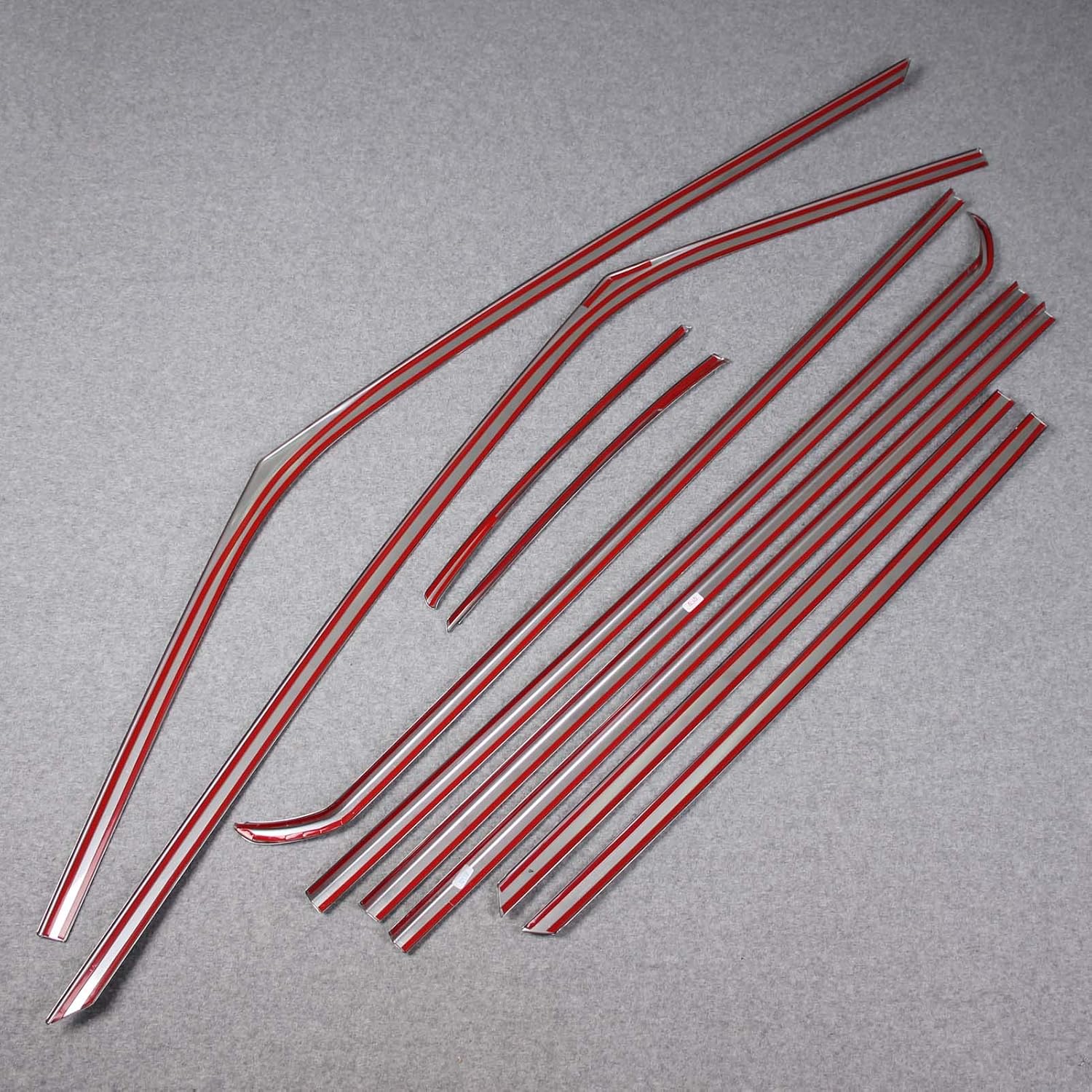 Beautost Fit for Ford Explorer 2020 2021 2022 Windows Frame Sill Molding Cover Trims Stainless Steel