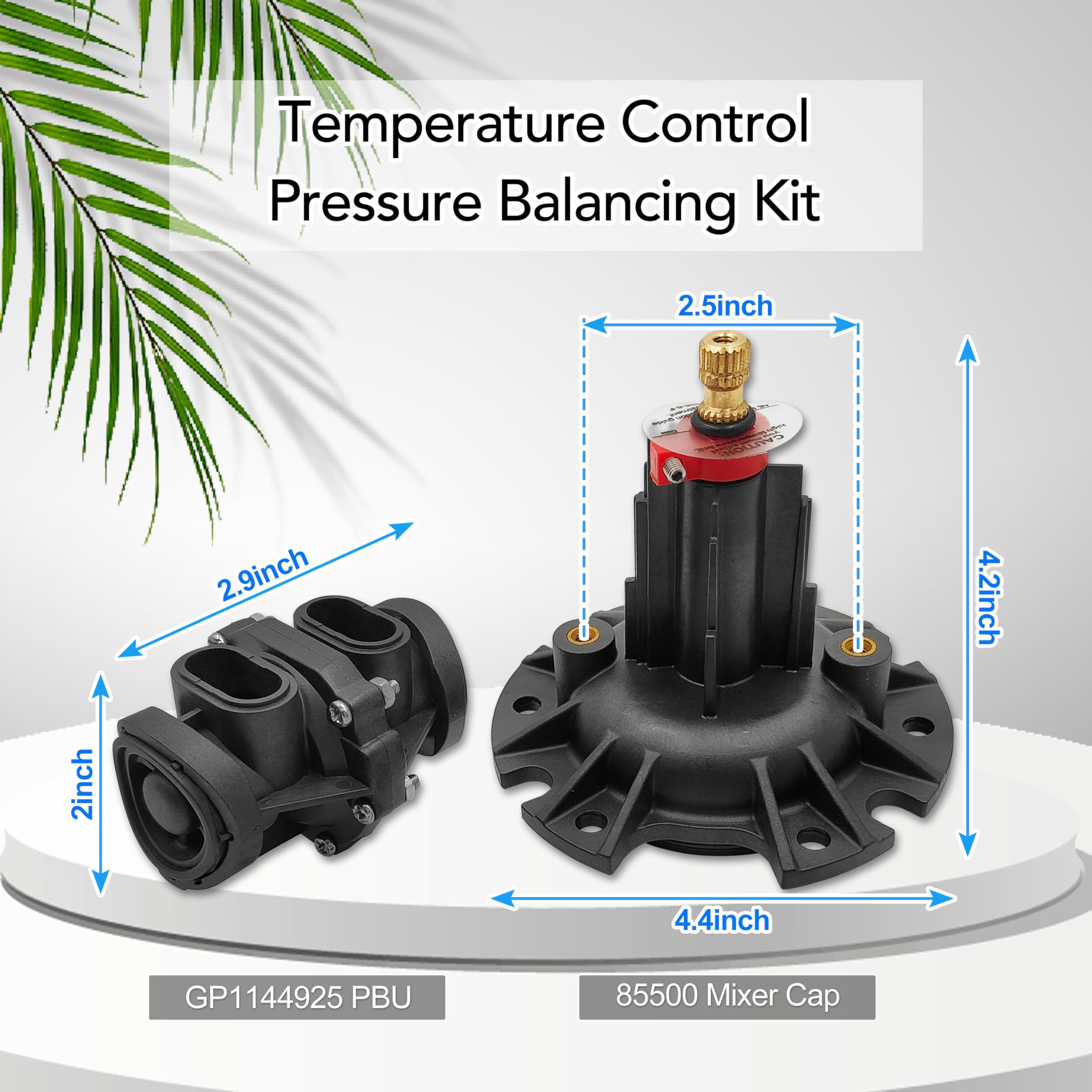 Stem Assembly 85500 with Cartridge GP1144925, Replacement