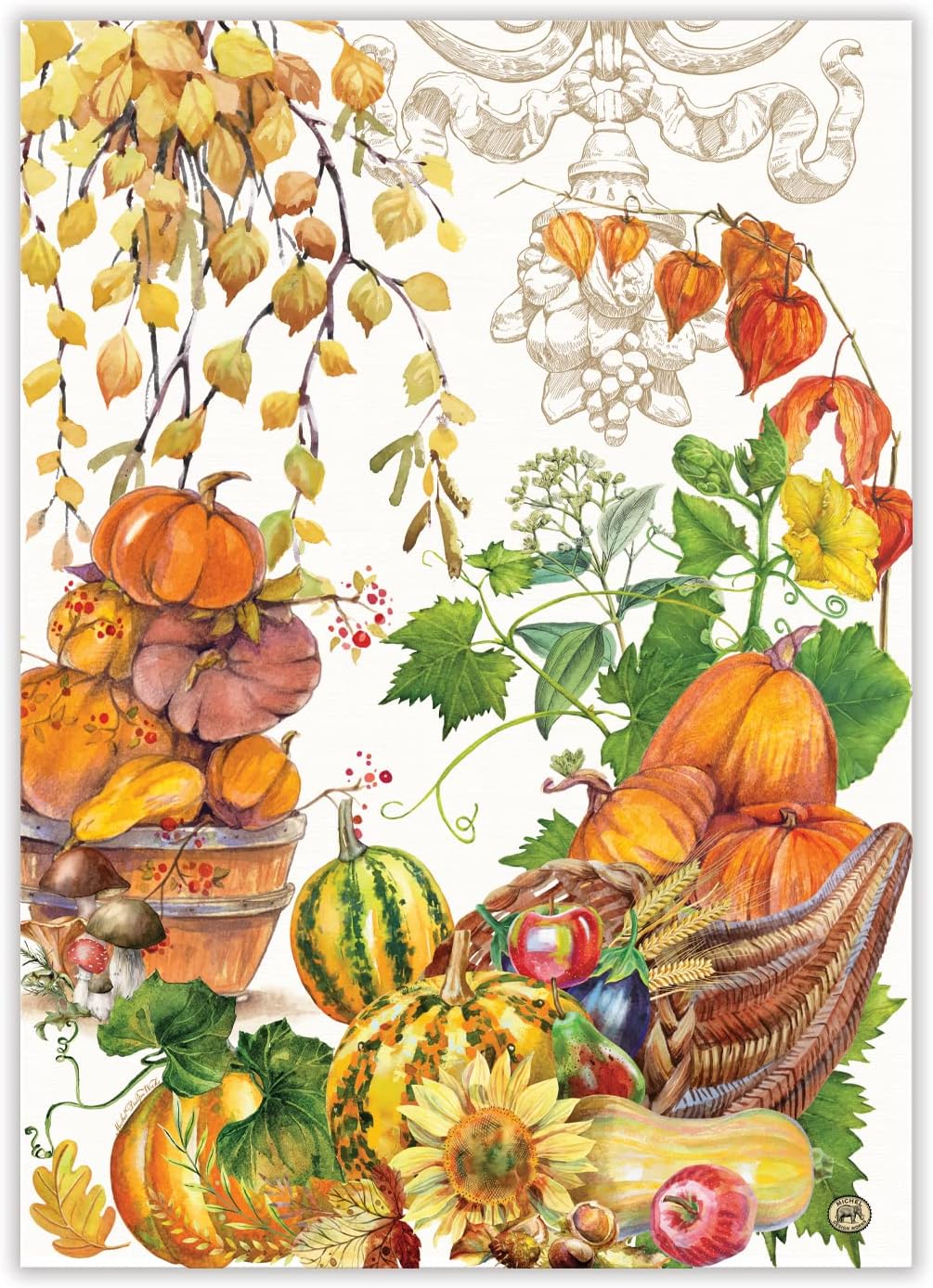 Michel Design WorksKitchen Towel, Pumpkin Prize