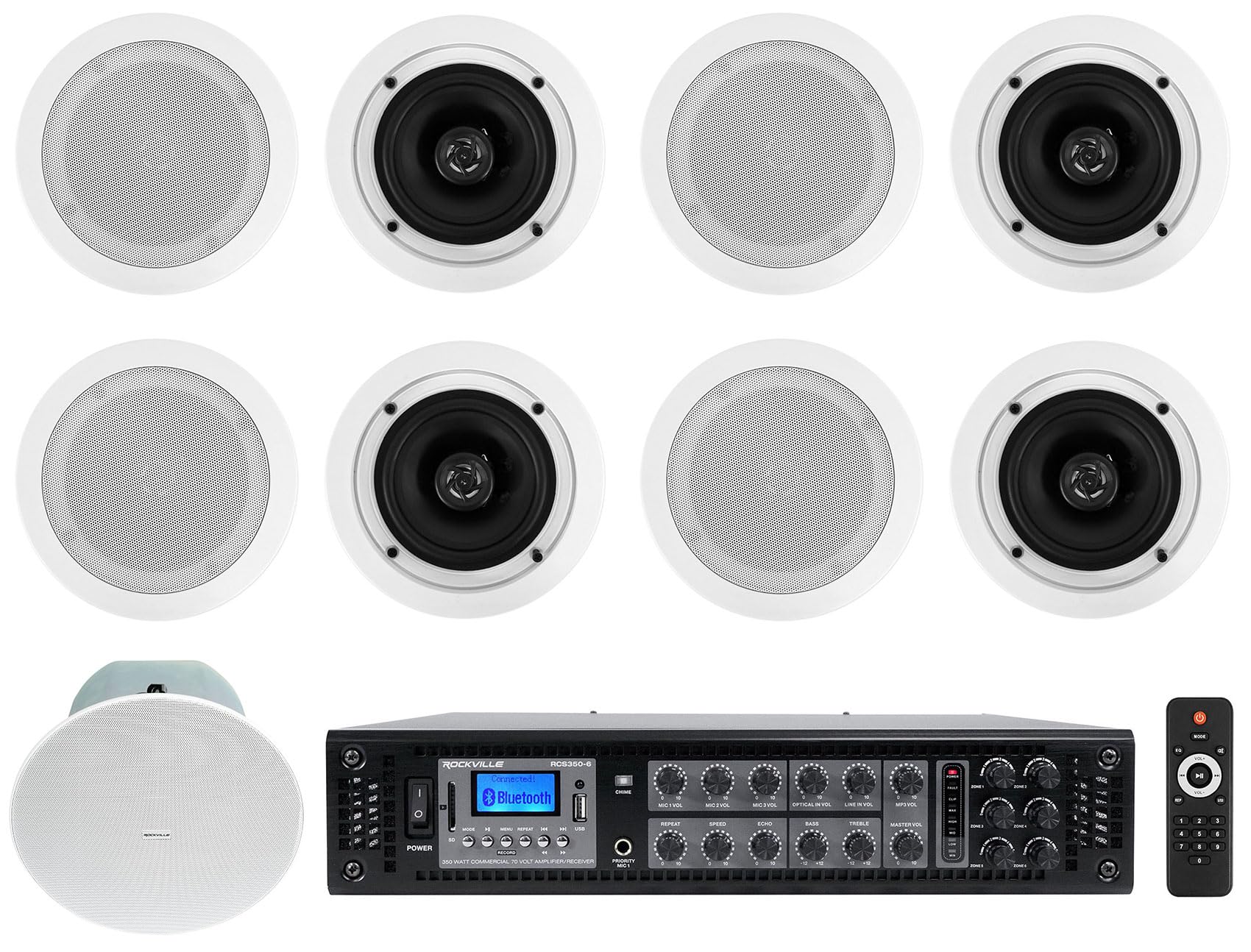 Rockville (8 CC525T White 5.25