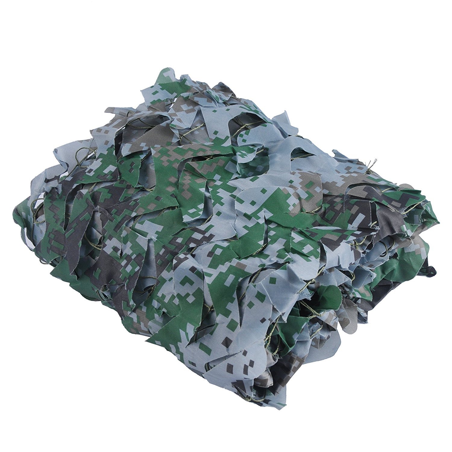 OUdini Camouflanetting, Camo Netting for Photography Background Hunting Blinds/Woodland Digital/2 * 4M(6.6 * 13Ft)