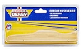 Boy Scouts of America Pinewood Derby Precut Cars (Pre-Cut Muscle Car)