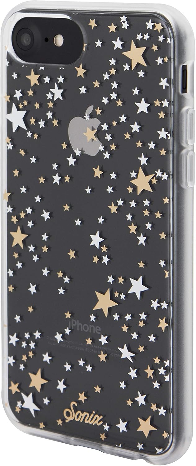 Sonix Starry Night Cell Phone Case Protective Gold Silver Stars Clear Case for Apple iPhone 6, iPhone 6s, iPhone 7, iPhone 8, iPhone SE