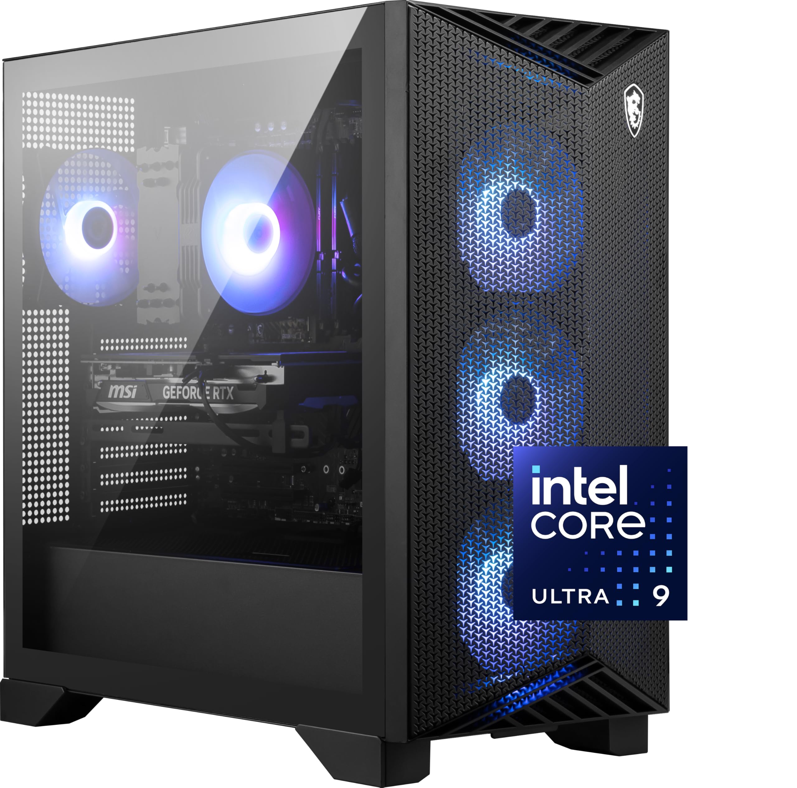 msiAegis R2 AI Gaming Desktop: Intel Core Ultra 9 285, Geforce RTX 5070Ti, 32GB DDR5, 2TB M.2 NVMe SSD, Air Cooling, USB Type C, VR-Ready, Window 11 Home: C2NVR9-1452US