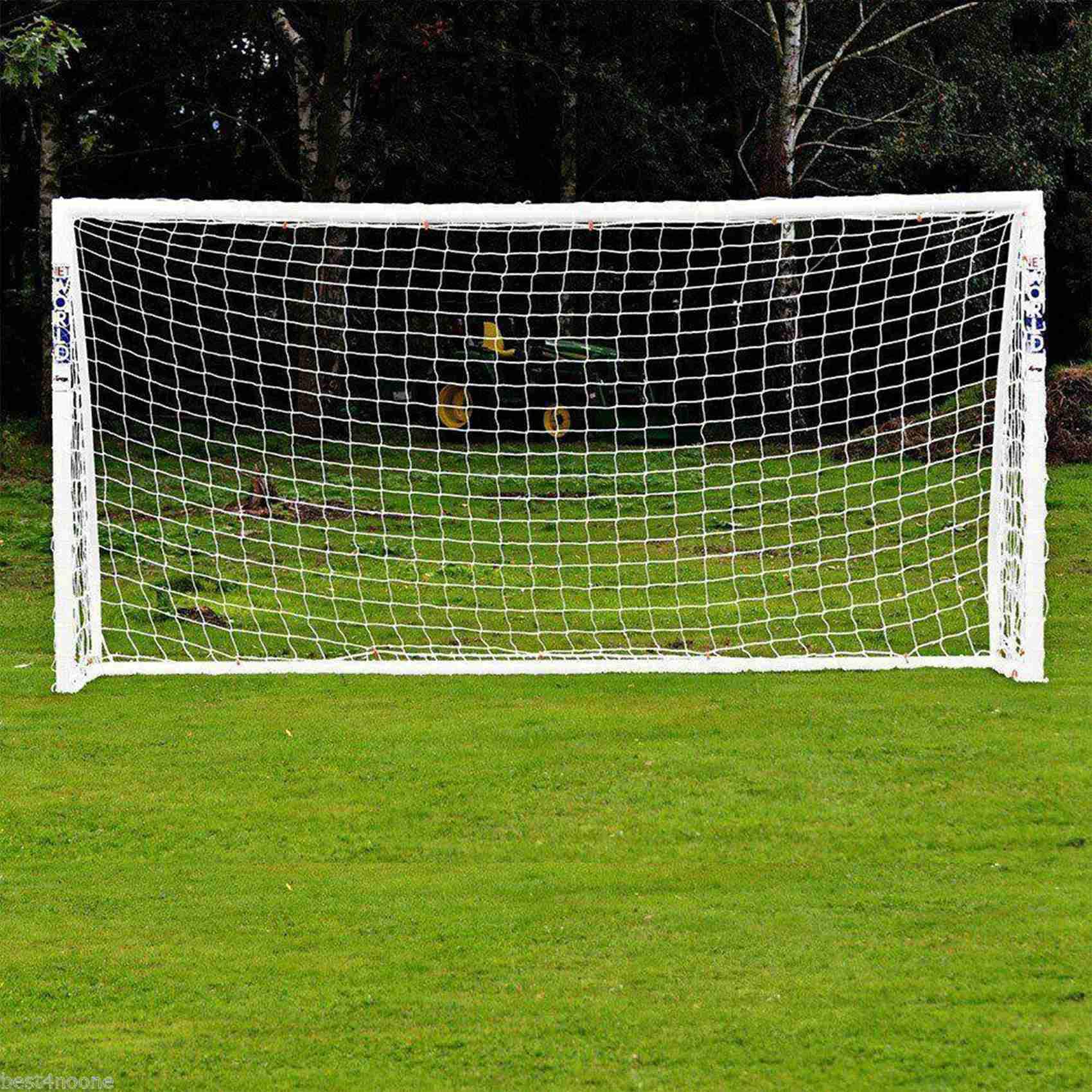 2 pelotas deportivas de 24 x 8 pies de tamaño completo con red para entrenamiento en el patio trasero