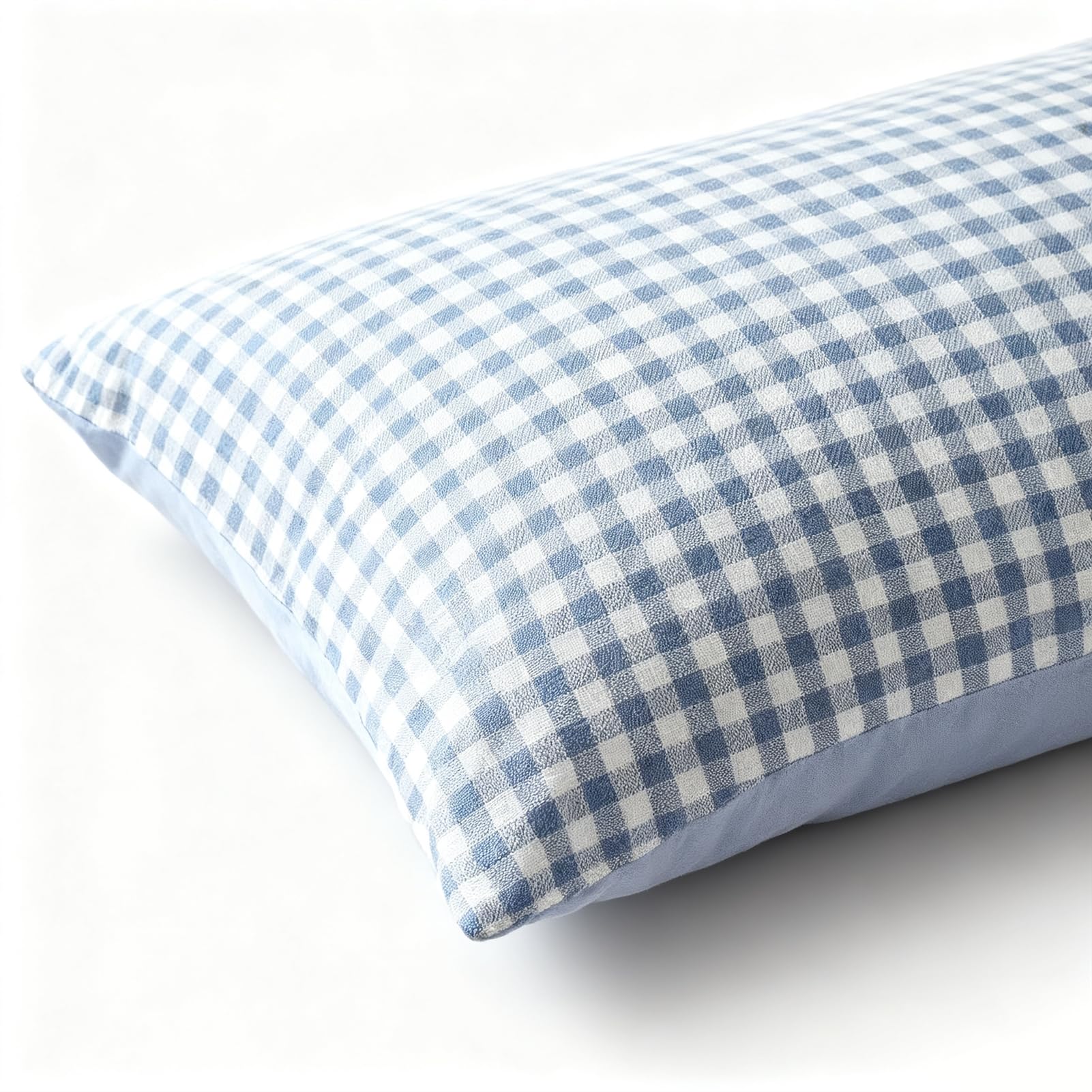 GIBZ Taie d'oreiller en Coton Lot de 2 Taie Oreiller Lavables en Machine Format Housse Coussin Vert 3 48x74cm