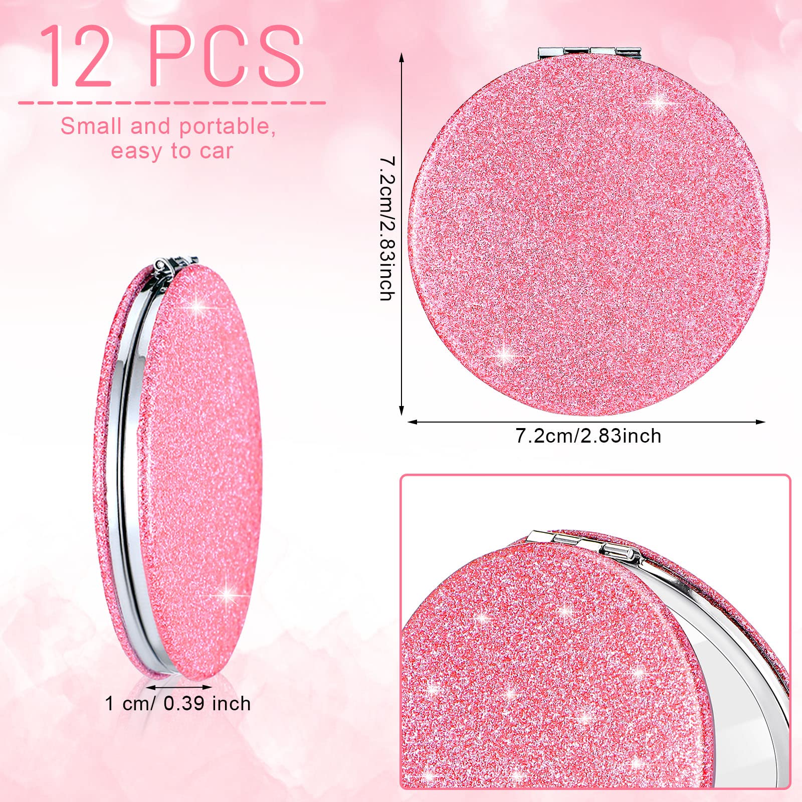 American Atelier Black Jewel Accent Mirror Wall Sconces, Set of 2