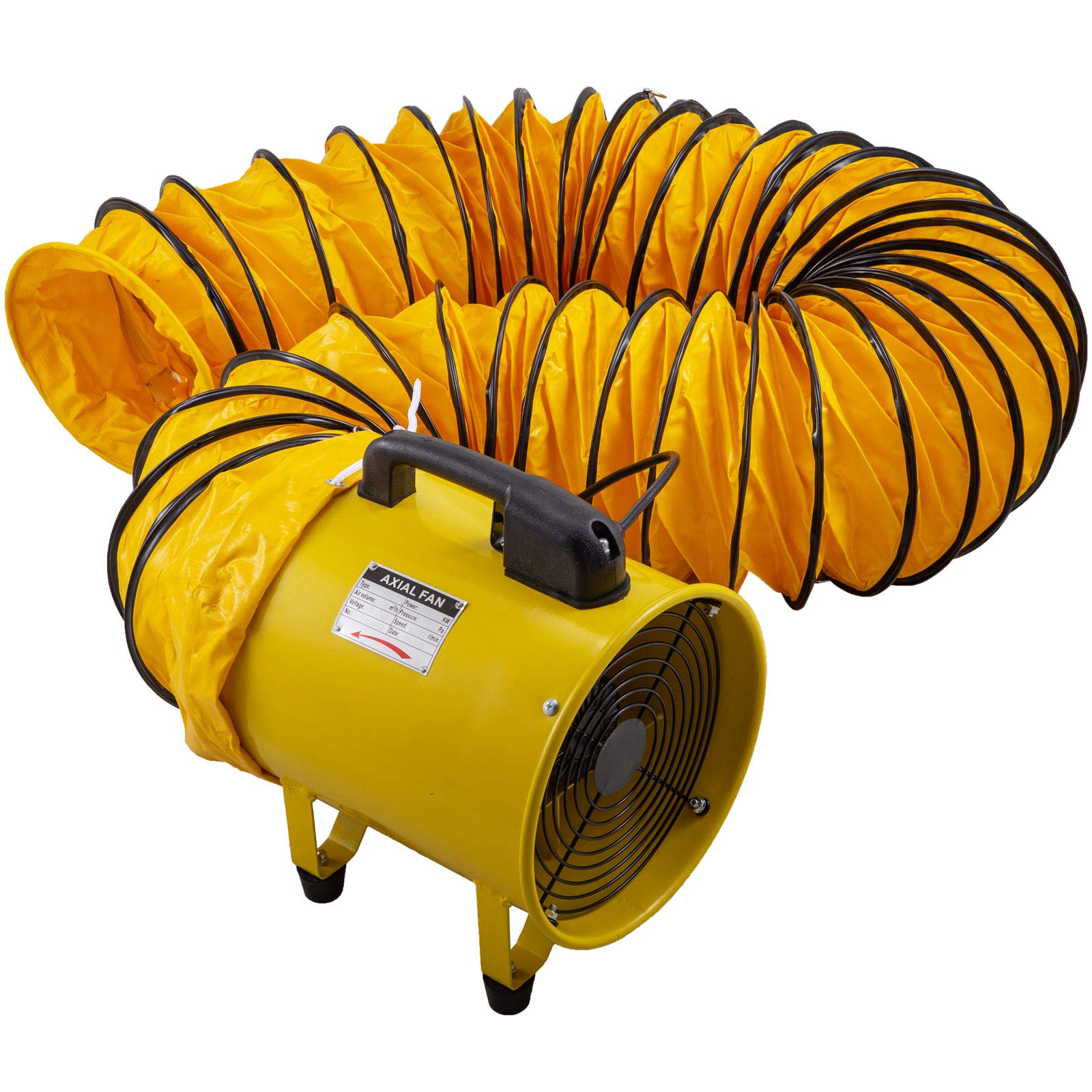 Ventilateur à Tambour Industriel VEVOR 0,6 M - 8700 CFM - 3 Vitesses - Pour Entrepôt, Atelier - Neuf