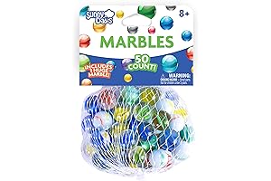 50 Piece Marbles: The Perfect Choice for Colorful, Classic Fun