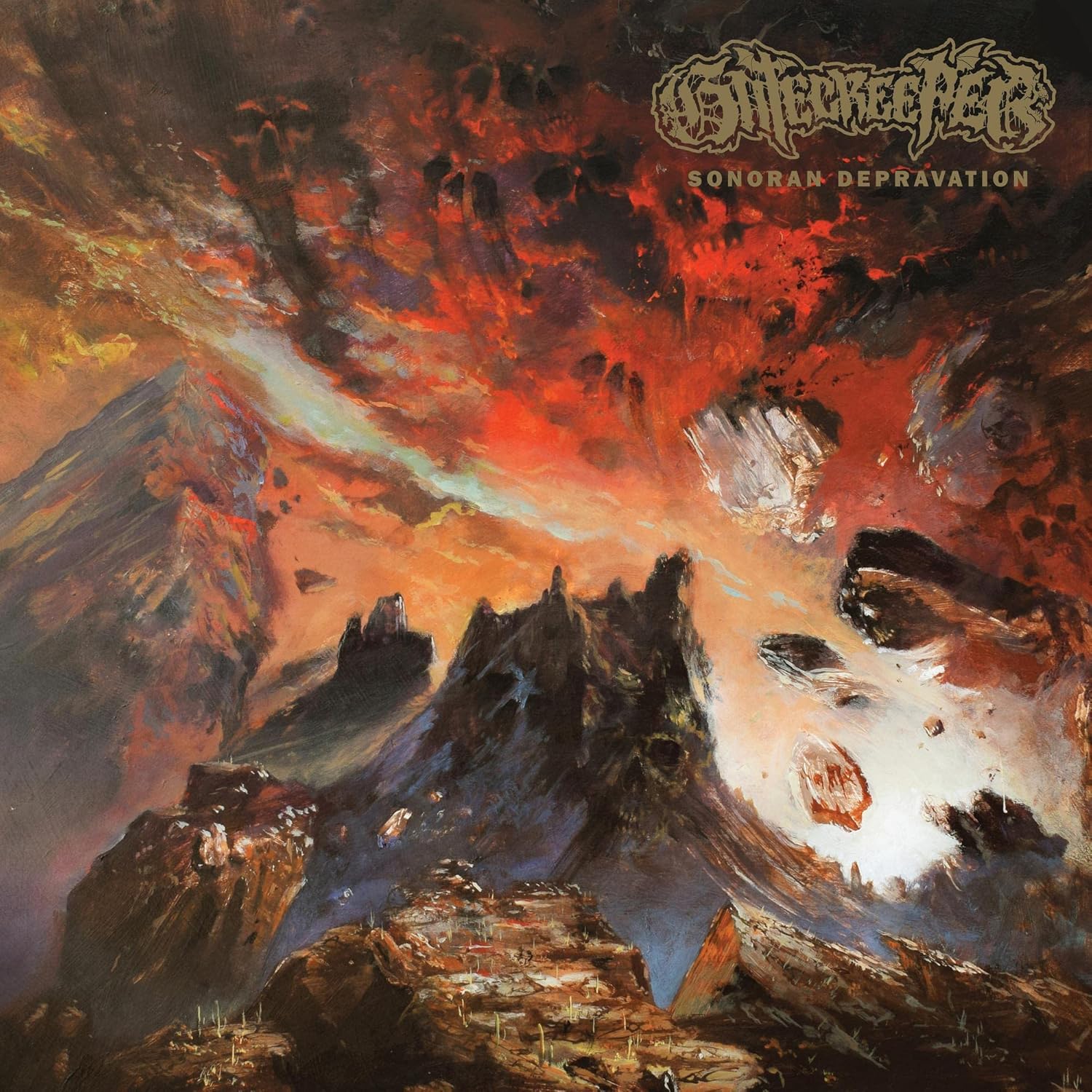Sonoran Depravation por Gatecreeper — capa do álbum