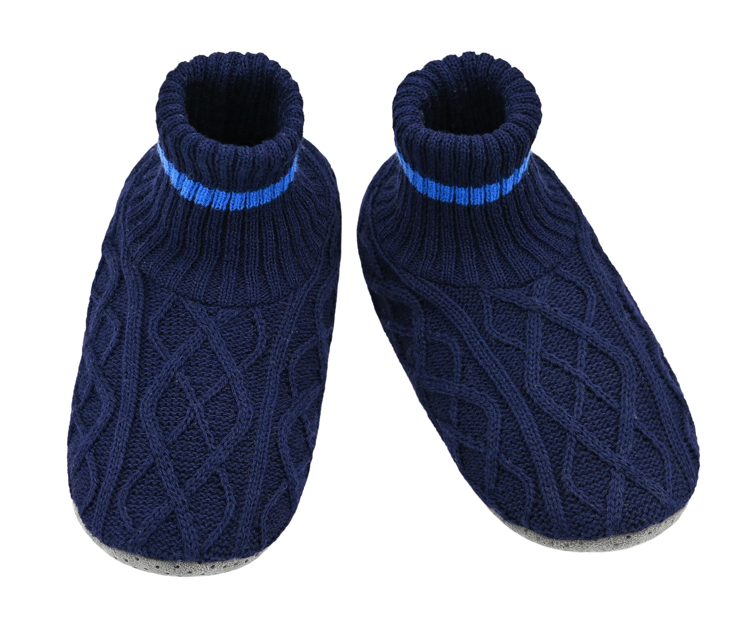 Panda Bros Anti-Skid Sole Men’s Cozy Indoor Warm Slipper Boot Socks