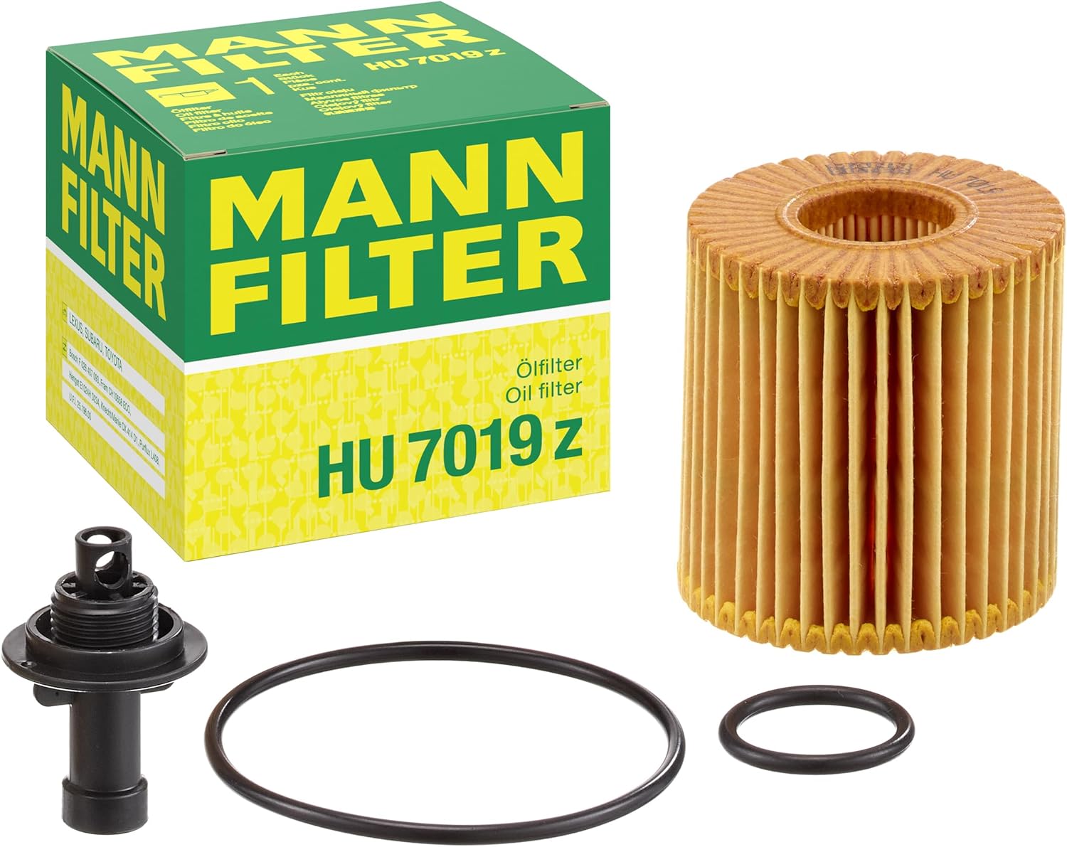 MANN-FILTER HU 7019 Z Oil Filter – for Cars + Transport Vehicles